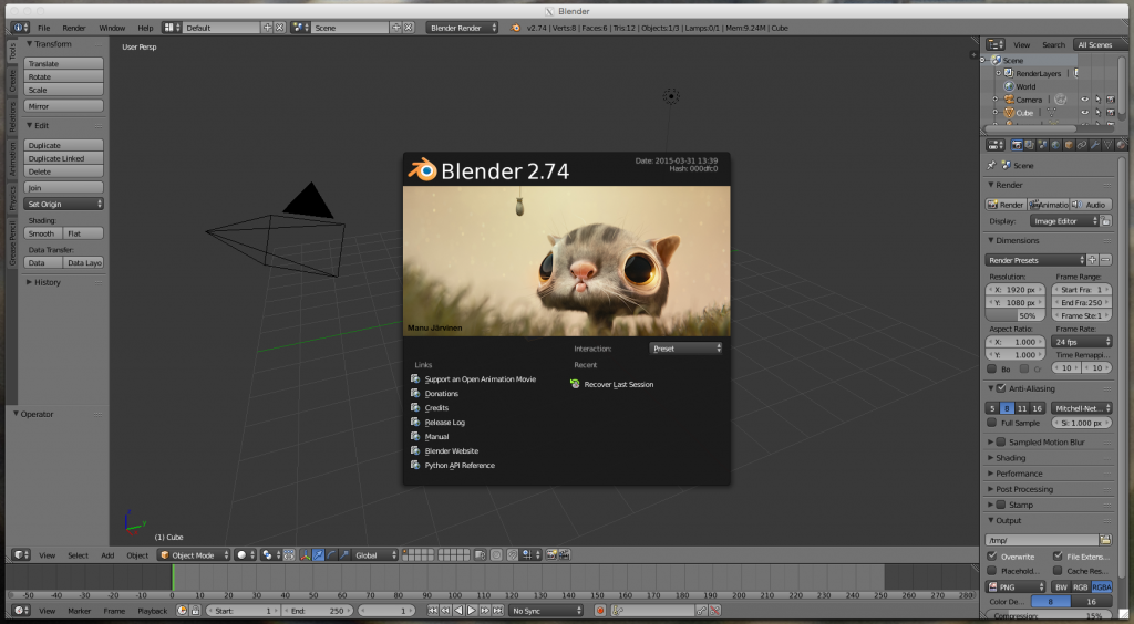 How to run Blender High Performance Computing Facility UMBC